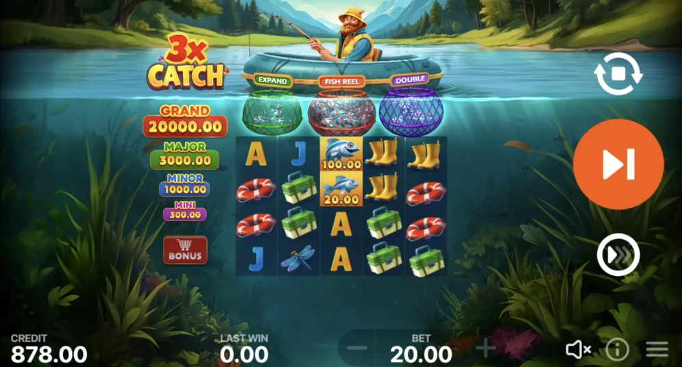 3x Catch