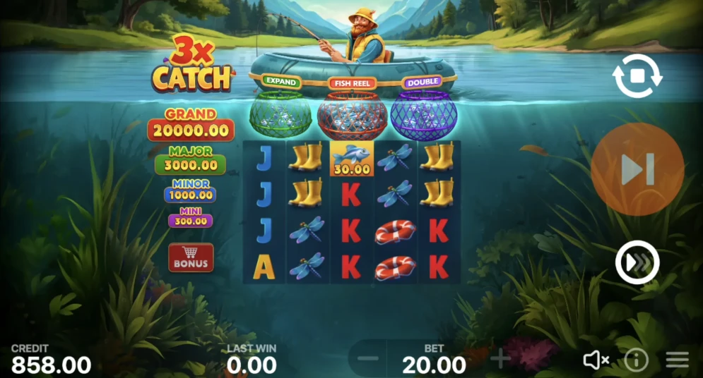 3x Catch Slot