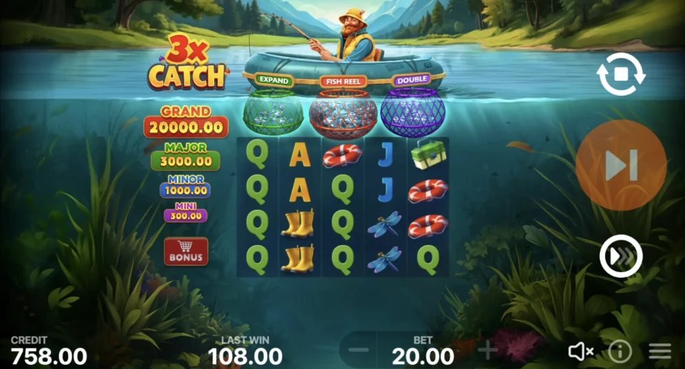 3x Catch Slot