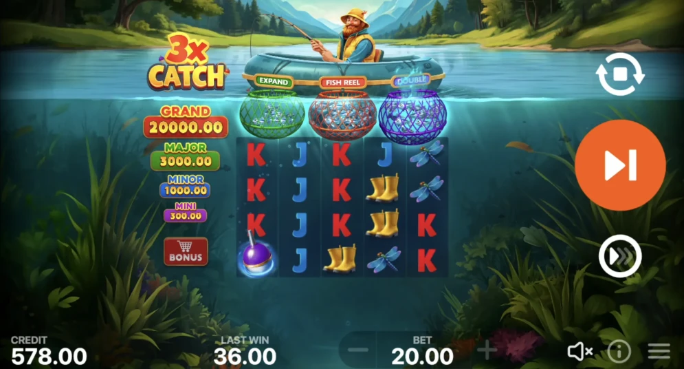 3x Catch